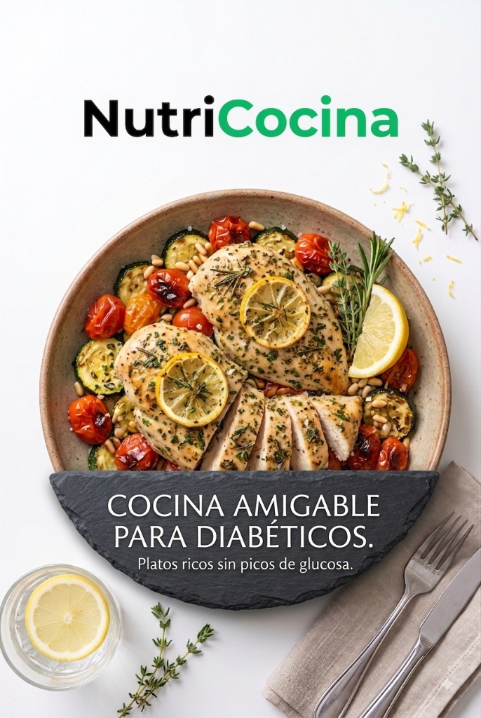 Cocina Amigable para Diabéticos: Platos Ricos sin Picos de Glucosa